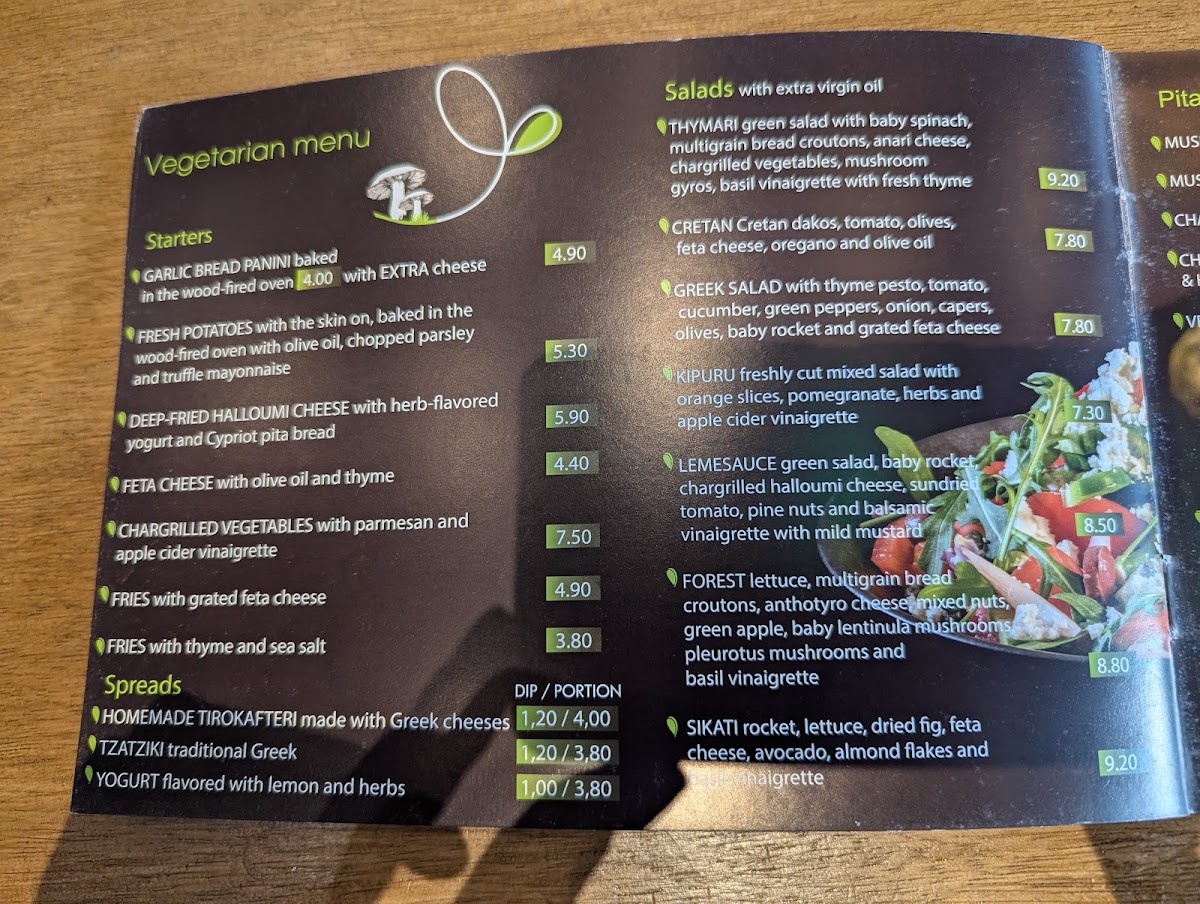 Menu - Thymari photo 6